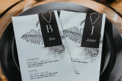 ben and jonas at their nature reserve wedding ceremony