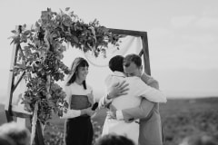 wedding portrait of ben and jonas at grootbos