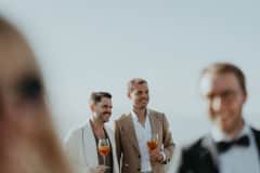 ben and jonas at their grootbos nature reserve wedding