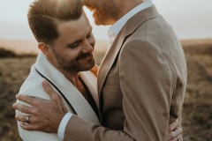 ben and jonas photographed at grootbos nature reserve on their wedding day