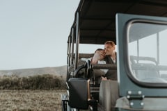 ben and jonas at their wedding in grootbos nature reserve
