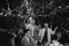 jonas and ben on their wedding day at grootbos