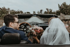 chloe and adam at newstead vineyards, south africa