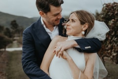 chloe and adam at their newstead vineyards wedding in south africa