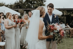 chloe and adam photographed at newstead vineyards