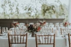 chloe and adam, early in the newstead vineyards wedding gallery