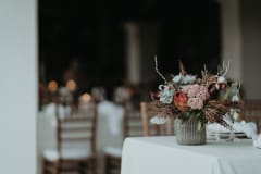 wedding photograph of chloe and adam at newstead vineyards