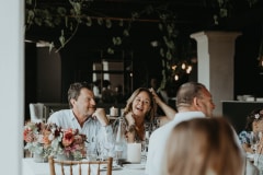 a moment from chloe and adam's south africa wedding at newstead vineyards
