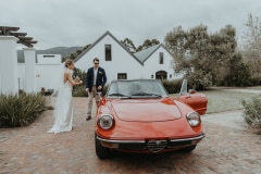 chloe and adam together at their south africa vineyard wedding