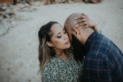Gillian and Eddie photographed together at Robberg reserve