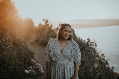 Gillian and Eddie at Robberg during their engagement session