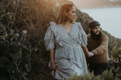 Eddie and Gillian, engagement shoot at Robberg Nature Reserve