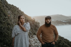 Eddie and Gillian photographed within Robberg Nature Reserve