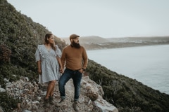 Gillian and Eddie engagement shoot at Robberg Nature Reserve