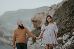 Gillian and Eddie together along the Robberg Nature Reserve trail