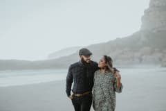 Gillian and Eddie, Robberg Nature Reserve engagement session