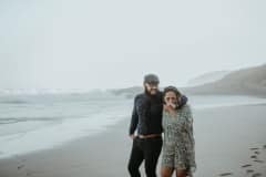 Portrait of Gillian and Eddie at Robberg Nature Reserve