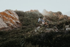 Jurgita and Karabo at their Harkerville adventure couple session