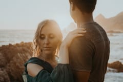 Harkerville adventure shoot portrait featuring Jurgita and Karabo