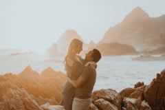 Karabo and Jurgita together at their Harkerville couple shoot