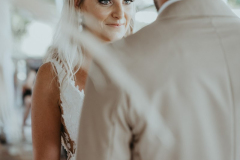 wedding day photograph of megan and juan in port elizabeth