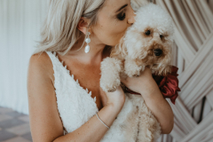 megan and juan at the close of their port elizabeth wedding