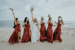 wedding portrait of megan and juan in port elizabeth