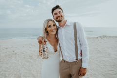 megan and juan on their wedding day in port elizabeth
