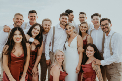 megan and juan on their wedding day in port elizabeth