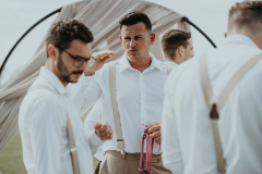 megan and juan at their port elizabeth wedding