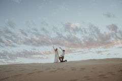 megan and juan during their port elizabeth wedding celebration