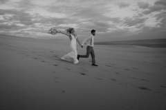 a wedding portrait of megan and juan in port elizabeth