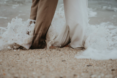 a wedding photograph of megan and juan in port elizabeth