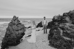 a frame from megan and juan's port elizabeth wedding day