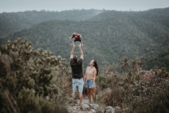 Potgieter family portrait taken at Natures Valley in 2021