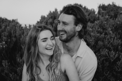 shannon and dusty during their keurboomstrand engagement shoot