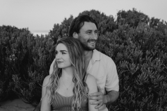 dusty and shannon captured during their keurboomstrand engagement session