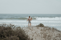 shannon and dusty photographed at the end of their keurboomstrand session