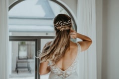A wedding image of Sharlize and Adriaan at Kay and Monty