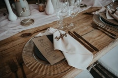 Sharlize and Adriaan in a portrait from their Kay and Monty wedding