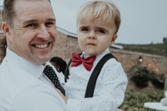 Sharlize and Adriaan at Kay and Monty on their wedding day