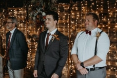 Sharlize and Adriaan photographed together on their wedding day