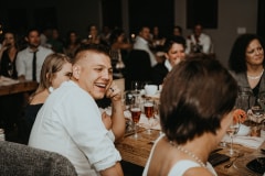Sharlize and Adriaan during their Kay and Monty wedding day