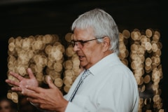 A portrait from Sharlize and Adriaan's Kay and Monty wedding