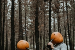 Sharyn and Tez at their Plettenberg Bay Halloween couple shoot