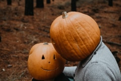 Plettenberg Bay Halloween couple shoot featuring Sharyn and Tez