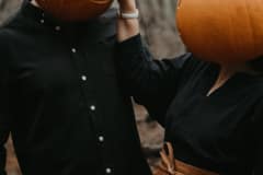 Tez and Sharyn during the Alkantmooi Halloween couple shoot