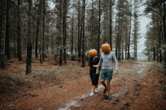 Tez and Sharyn together at their Alkantmooi Halloween session