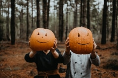 Sharyn and Tez photographed at Alkantmooi during Halloween