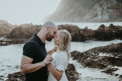 Brad and Talia photographed at Knysna Heads by Sharyn Hodges